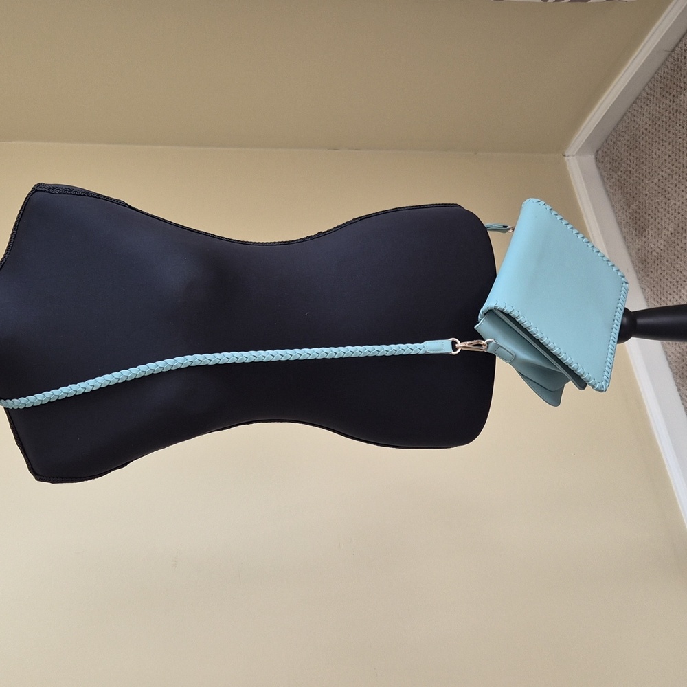 Moda Luxe Blue Crossbody Bag